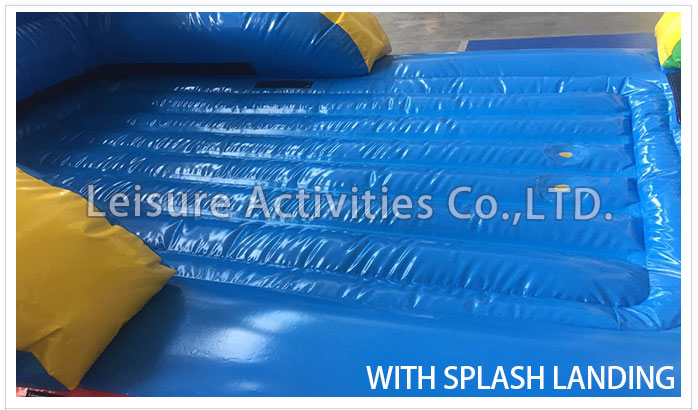 20ft caustic drop water/foam slide marble yellow sl (copy)