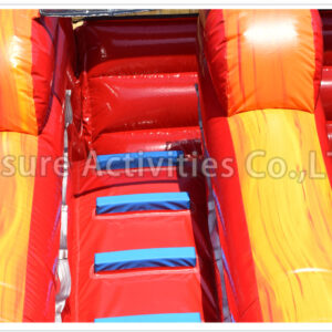 15ft single lane water slide marble red sl (copy)