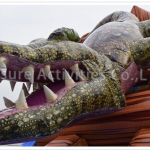 16ft double lane water slide alligator swamp sl