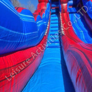 18ft lava single lane water slide stone rpl