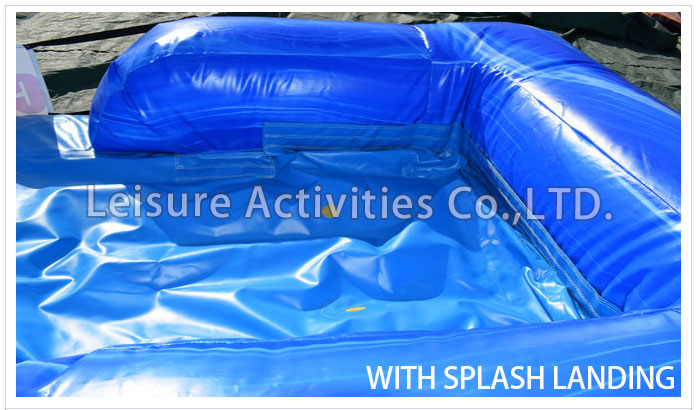 16ft wave single lane water slide marble blue ii sl (copy)