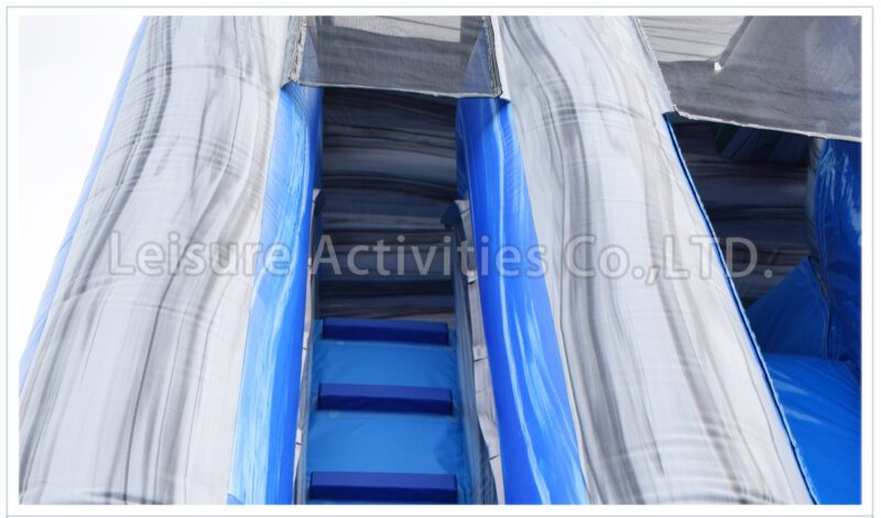 20ft tropical double lane curve water slide ii pl