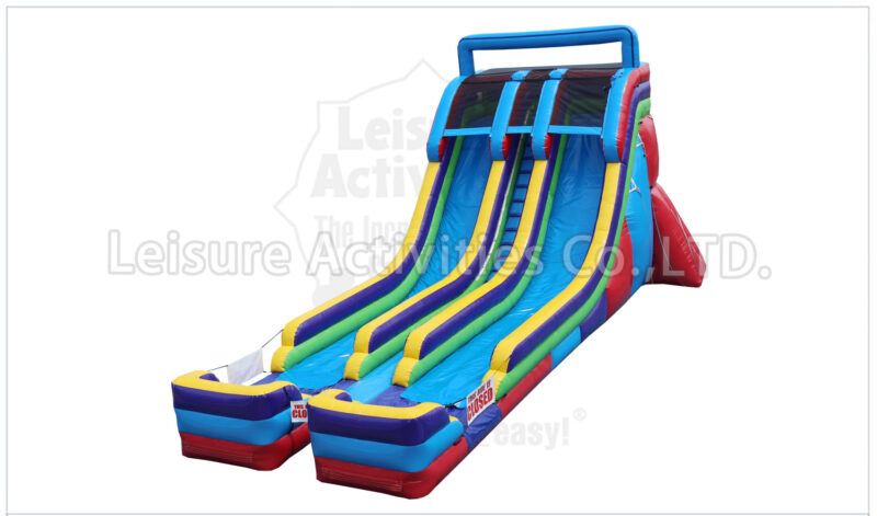 22ft double lane water slide ii sl