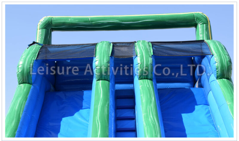 22ft double lane water slide marble blue ii sl (copy)