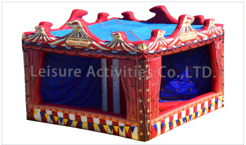 4 sided carnival games booth