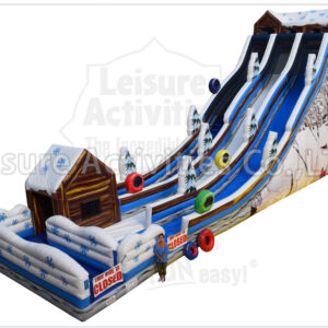 35ft alpine tubing double lane slide