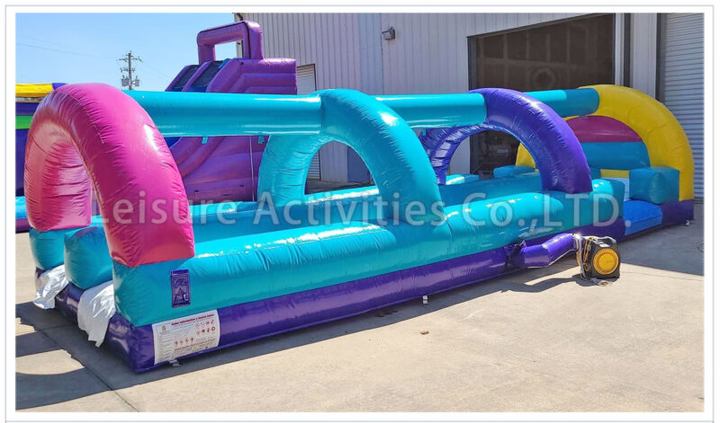 dual lane inflatable slip n slide sl