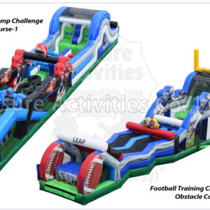football training camp challenge obstacle course