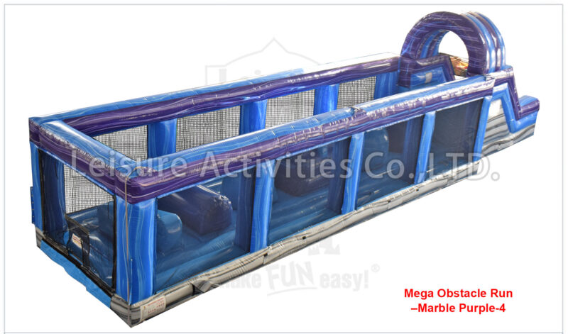 mega obstacle run marble purple