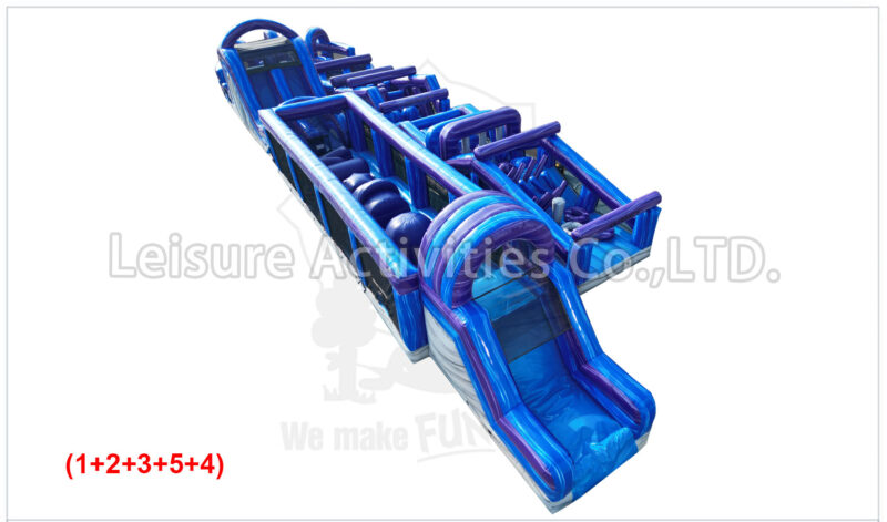 mega obstacle run marble purple