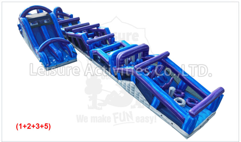 mega obstacle run marble purple