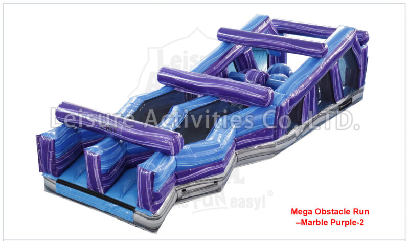 mega obstacle run marble purple