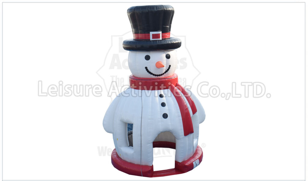 25ft Snowman Water/Foam Play Station - Leisure Activities USA
