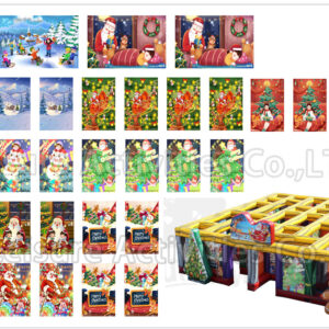 hybrid maze fall/halloween/christmas/spring/winter　　 (36pcs double face artworks)(price per set per theme)