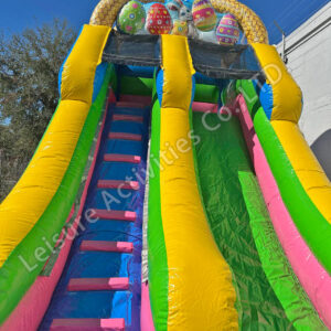16ft easter basket dry slide