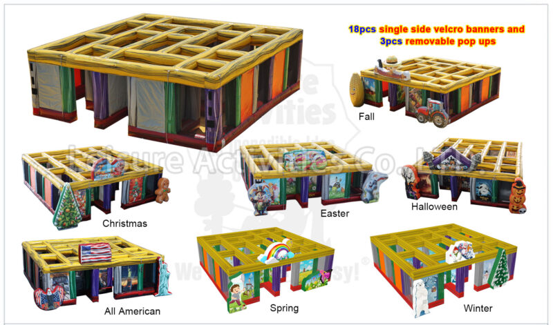 22ft hybrid maze