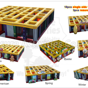 22ft hybrid maze