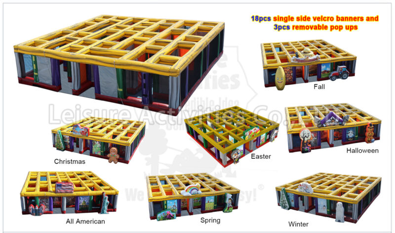 22ft hybrid maze