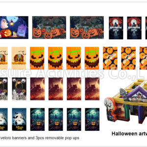 22ft hybrid maze artworks 18pcs single side (price per set per theme)