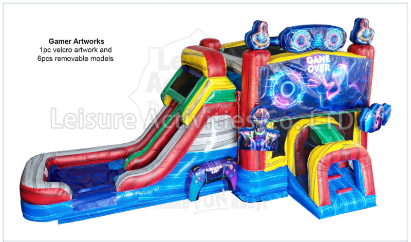 hybrid double lane combo wet/dry artworks / each set