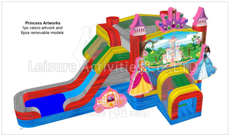 hybrid double lane combo wet/dry artworks / each set