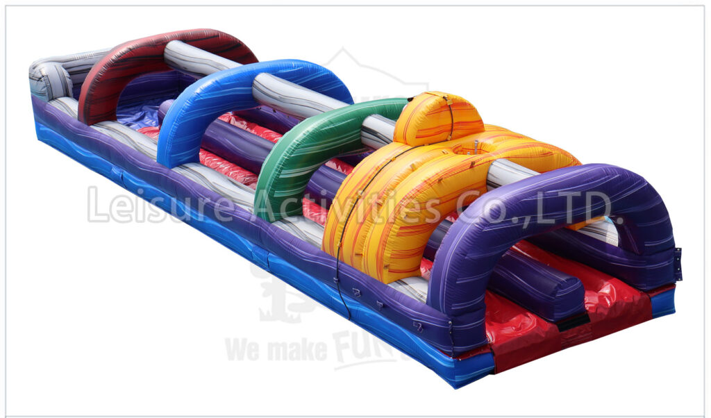 Marble Foam Double Lane Slip N SlideSL Foam Machine Optional Leisure
