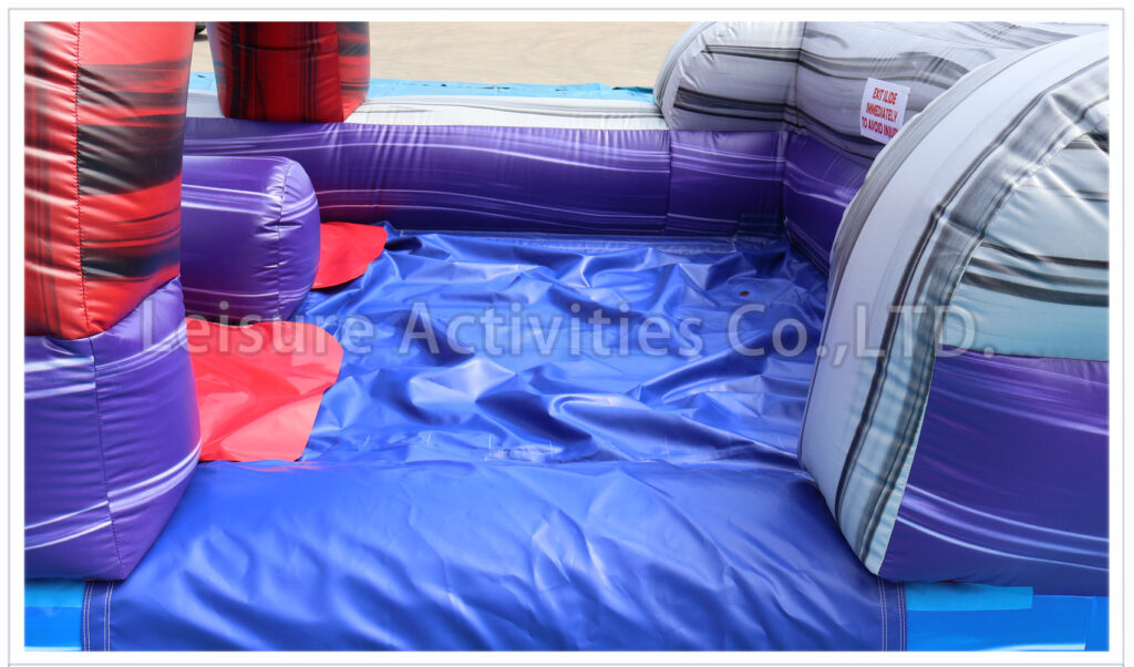 Marble Foam Double Lane Slip N SlideSL Foam Machine Optional Leisure