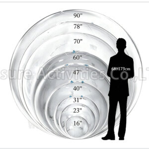 16'' dia. sealed air mirror ball (1 set 9 colors with pump)