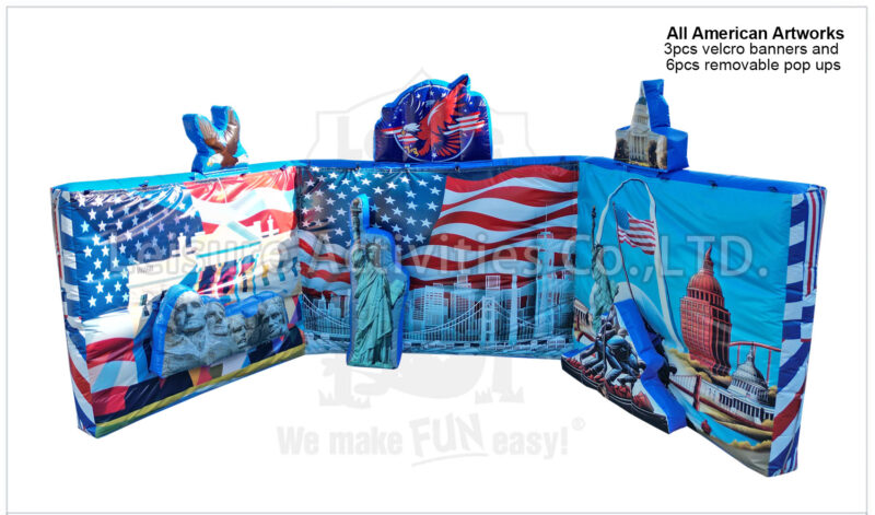 hybrid selfie station artworks/ each set