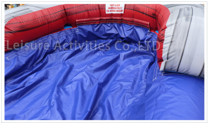 18ft lava stone single lane water slide ripl
