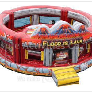 floor is lava pedestal joust arena