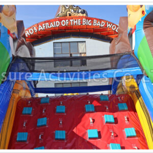 three little pigs obstacle wet/dry