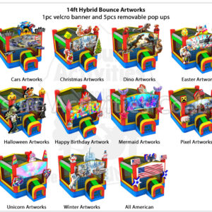 14ft hybrid bounce artworks