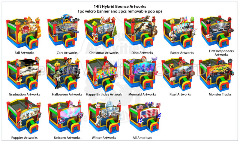 14ft hybrid bounce artworks