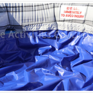 18ft volcano marble red double lane water slide ripl