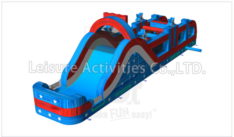 all american obstacle wet/dry