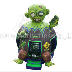 zombie bounce house