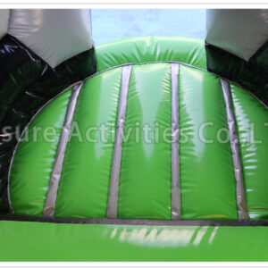 soccer bouncer combo double lane wet/dry