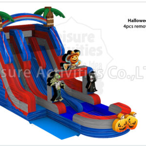 18ft hybrid double lane water slide ripl (max height 19ft)