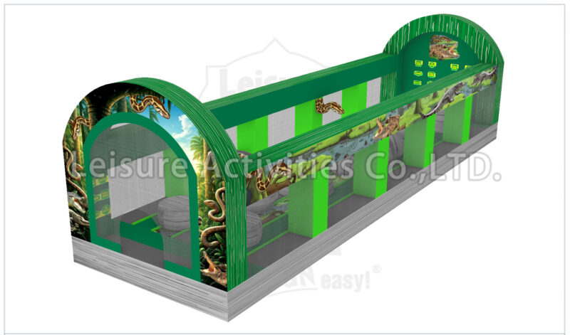 36ft alligator swap fun runners obstacle course