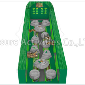 36ft alligator swap fun runners obstacle course