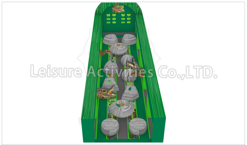 36ft alligator swap fun runners obstacle course