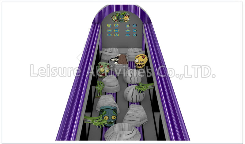 36ft zombie fun runners obstacle course