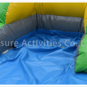 15ft double lane water slide caution sl