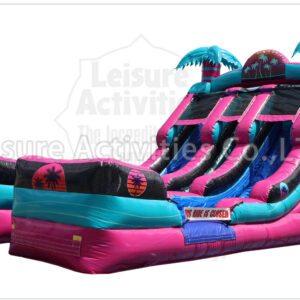 16ft double lane water slide palm beach sl