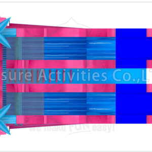 16ft double lane water slide phoebe's flamingo oasis sl