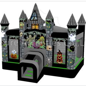 halloween bounce house combo