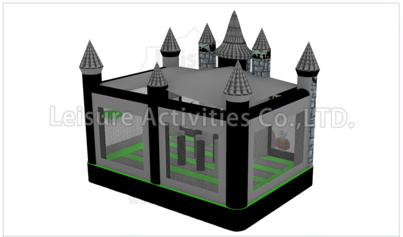 halloween bounce house combo