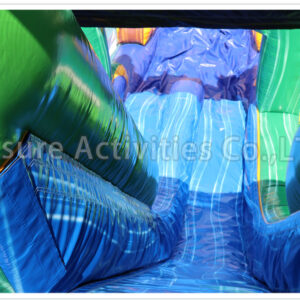 18ft rainforest double lane water slide ripl (max height 19ft)