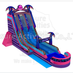 22ft double lane water slide miami nights sl